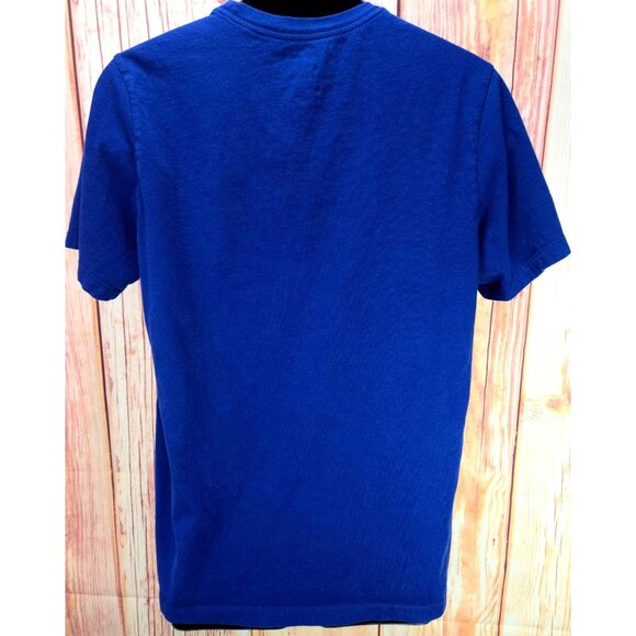 Nike USA Mens Big Swoosh T-Shirt Large Blue - Picture 2 of 7